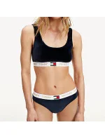 Dámska športová podprsenka Velour UW0UW02393-DW5 - Tommy Hilfiger Dámska športová podprsenka Velour UW0UW02393-DW5 - Tommy Hilfiger