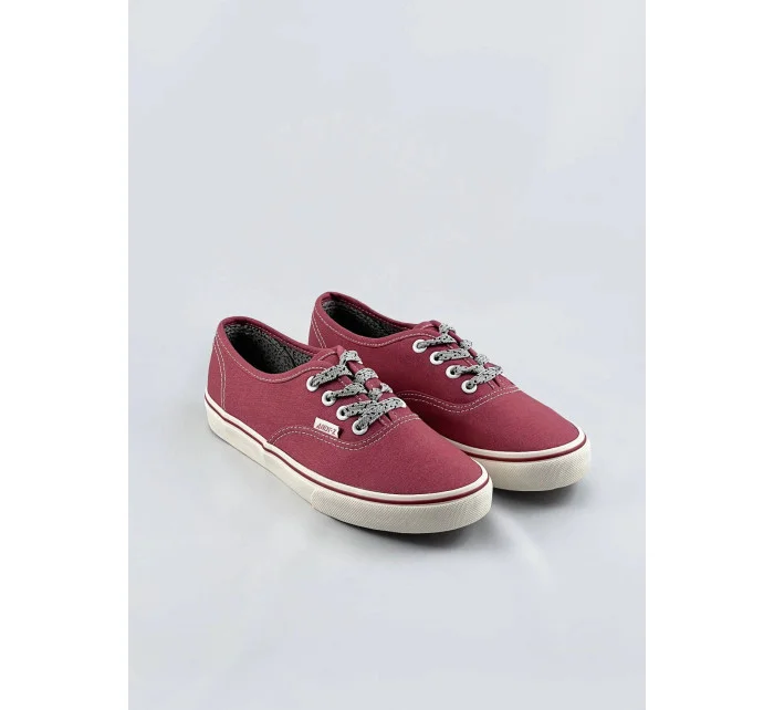 Tmavo ružové dámske šnurovacie tenisky (A8879)