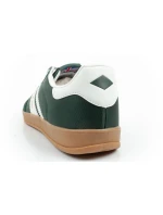 buty sportowe sneakersy męskie modne wygodne model 22002237 zielone - Lee Cooper
