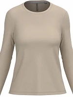 Kariban K 383 Dámske tričko s dlhým rukávom 20.K383 light sand