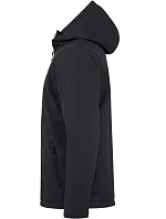 Padded Hooded Softshell Men Pánská zateplená softshellová bunda s kapucí model 22454899 black - Clique Padded Hooded Softshell Men Pánská zateplená softshellová bunda s kapucí model 22454899 black - Clique