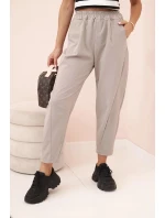 Nohavice s vreckami Summer Punto fango