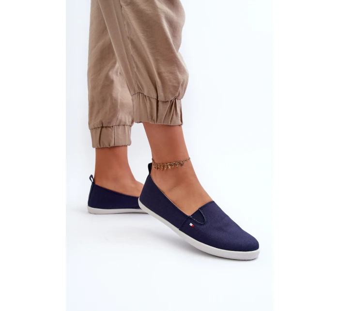 Dámské námořnické slipon tenisky modré model 21661219 - EVENTO