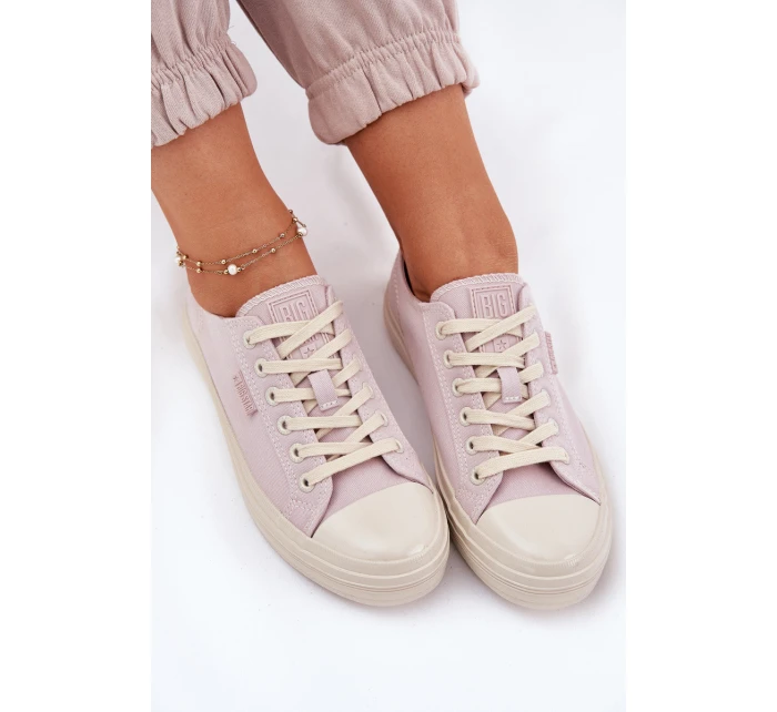 Trampki Damskie Big Star RR274732 Jasnoróżowe