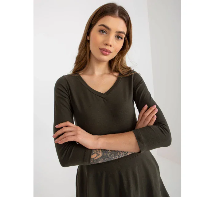 Dámské šaty EM SK  khaki  model 18048939 - FPrice