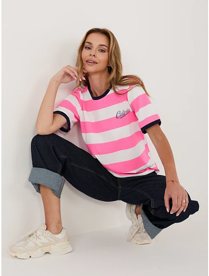 Tričko IT TS 22533.55 fluo pink Tričko IT TS 22533.55 fluo pink