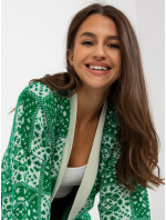 Dámsky sveter LC SW 0301 biely zelený