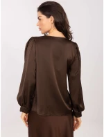 Bluzka MI BZ model 21795561 ciemny brązowy - FPrice