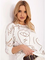 Bluzka RV BZ  ecru model 22133111 - FPrice