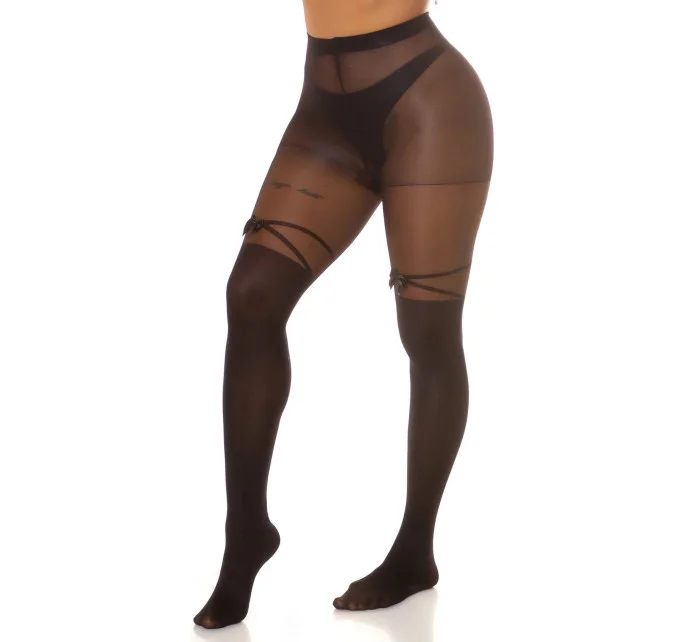 Sexi pančuchy W71002 čierne - In-Stylefashion