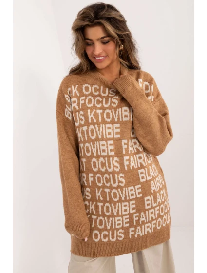 Dlhý sveter model 199615 Badu