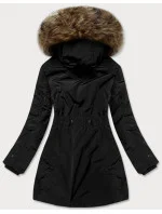 PARKA ZIMOWA DAMSKA NA CZARNA model 21243438 - LHD