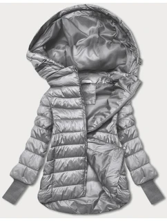 KRÓTKA KURTKA DAMSKA Z  SZARA model 21244690 - MINORITY