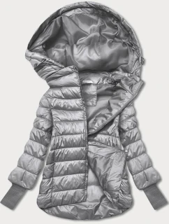 KRÓTKA KURTKA DAMSKA Z  SZARA model 21244690 - MINORITY