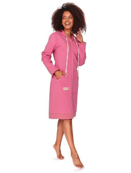 Dámsky župan 9756 ružový - Doctornap