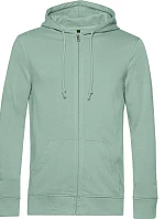 B&C Inspire Zipped Hood_° Pánska mikina s kapucňou 01.U35B sage