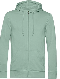 B&C Inspire Zipped Hood_° Pánska mikina s kapucňou 01.U35B sage