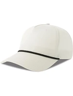 5 panelová baseballová kšiltovka white/black model 22456297 - Atlantis Headwear 5 panelová baseballová kšiltovka white/black model 22456297 - Atlantis Headwear
