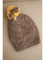 Fleecová čepice Marta K231 ecru