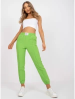 DHJ SP 15832 nohavice.64 svetlo zelená