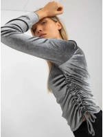 Blúzka LK BZ 509033.36P sivá