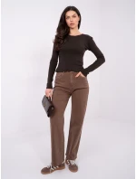 Bluzka WT BZ model 21875374 ciemny brązowy - FPrice