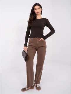 Bluzka WT BZ model 21875374 ciemny brązowy - FPrice