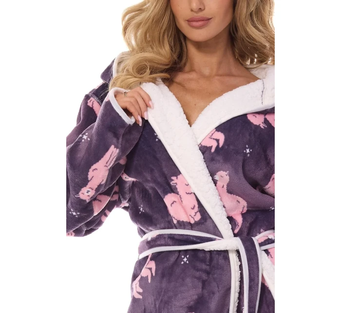 Dámský župan model 20519913 Sara SXL - L&L Dámský župan model 20519913 Sara SXL - L&L