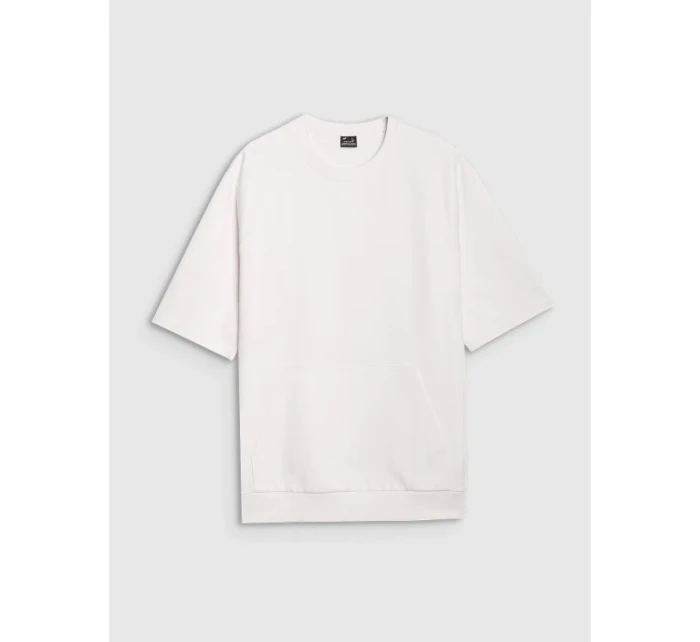 Pánska mikina s kapucňou a krátkym rukávom 4F 4FRSS25TSWSM2114-11S Pánska mikina s kapucňou a krátkym rukávom 4F 4FRSS25TSWSM2114-11S