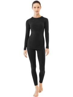 Dámske termoprádlo Viking Gaja Lady Set black 500-27-5512-0900