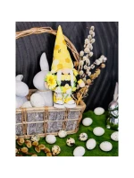 GNOM SITTING GHOST 35+6CM IN TRAMPS SPRING DECORATION detské GNOM SITTING GHOST 35+6CM IN TRAMPS SPRING DECORATION detské