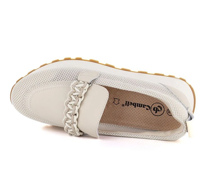 Ploché zateplené topánky Potocki W WOL100B beige