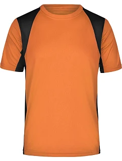 Daiber JN 306 Pánske bežecké tričko 02.0306 oranžové/čierne