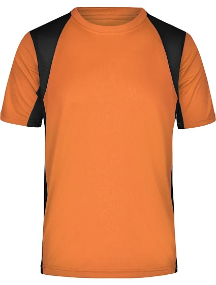 Daiber JN 306 Pánske bežecké tričko 02.0306 oranžové/čierne Daiber JN 306 Pánske bežecké tričko 02.0306 oranžové/čierne