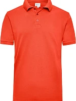 Daiber JN 801 Pánske pracovné polo tričko z hustej bavlny 02.0801 spicy orange