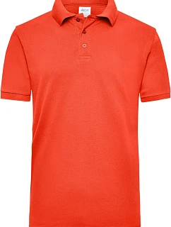 Daiber JN 801 Pánske pracovné polo tričko z hustej bavlny 02.0801 spicy orange