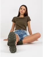 Tričko B 013.11P khaki Tričko B 013.11P khaki