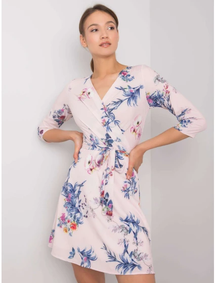 Šaty LK SK 508126.34P svetloružové