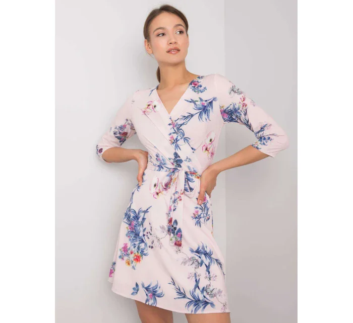 Šaty LK SK 508126.34P svetloružové