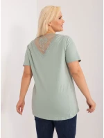 Blúzka PM BZ GW2380.54 pistácií