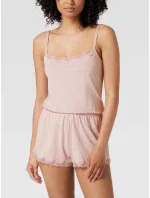 Dámske pyžamo - QS6820E TQO - staroružová - Calvin Klein