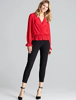 Dámska blúzka M690 červená - Figl