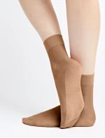 PONOŽKY S BAVLNENOU PODRÁŽKOU PRÍRODNÁ PODRÁŽKA