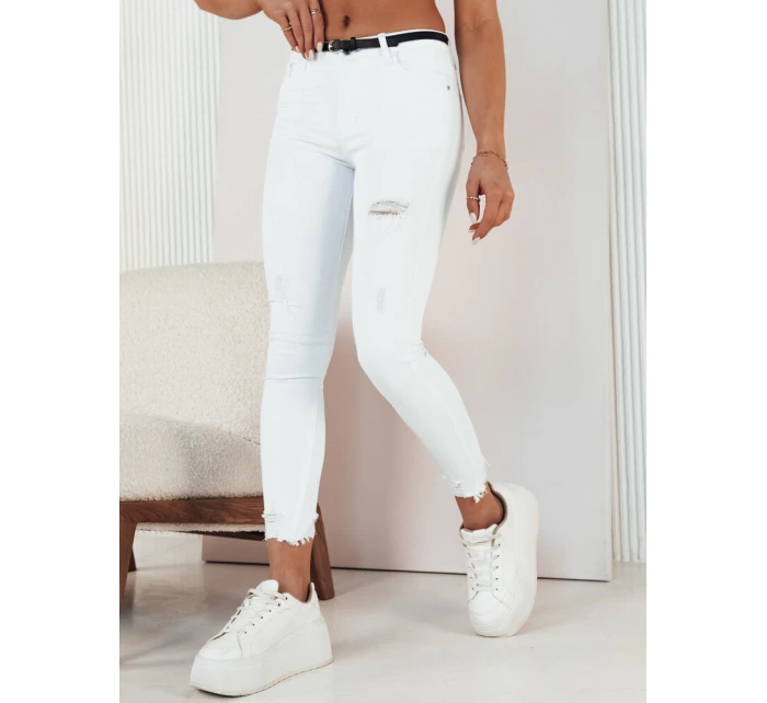 Dámské džínové kalhoty white Dstreet model 21973349 - FashionStreet