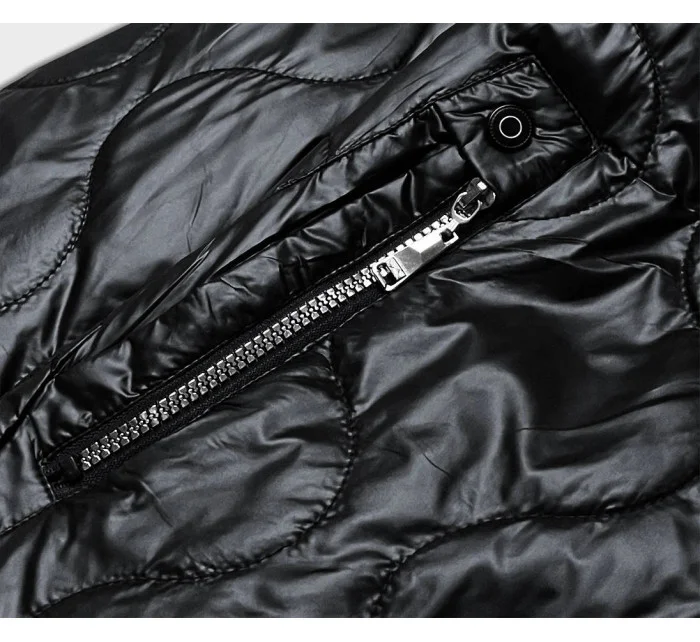 Černá dámská bunda s odepínací kapucí model 18049955 - S'WEST