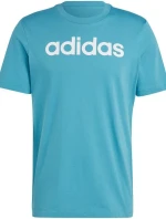 Tričko adidas Essentials Single Jersey Linear s vyšitým logom M IJ8655