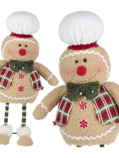 Dekoratívna figúrka vianočná torta ARTICASA 25x45CM detské