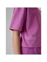 Dívčí volné tričko s potiskem model 22099331 - 4F