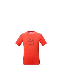 Pánske tričko MILLET Cimaï Natural Ts Ss M červené