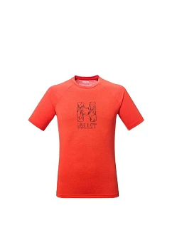 Pánske tričko MILLET Cimaï Natural Ts Ss M červené